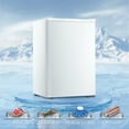 thumbnail image 5 of KISSAIR 3.0 Cu.ft Compact Upright Freezer with Reversible Single Door, White, 5 of 7