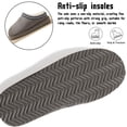 thumbnail image 4 of BERANMEY Cozy Platform Fuzzy Slippers for Women and Men Short Ankle Slippers with Anti-Slip Sole Lined with Warm Furry Perfect for Indoor & Outdoor Use, 4 of 8