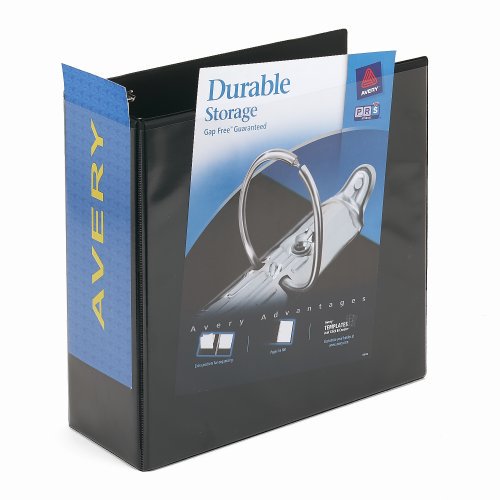 Avery Durable Slant Easy Insertt Ring View Binders, 5Inch Large