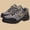 Gray, variant on Mens Shoes Steel Toe Work Hiking Shoes,Wide Size Non Slip Wear Resistant Outdoor Safety Boots