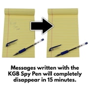 Invisible Ink Pen Secret Formula Disappearing Ink Pen, Blue
