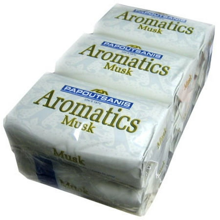 Aromatics Luxary Soap, Musk, CASE (6 x 125g)