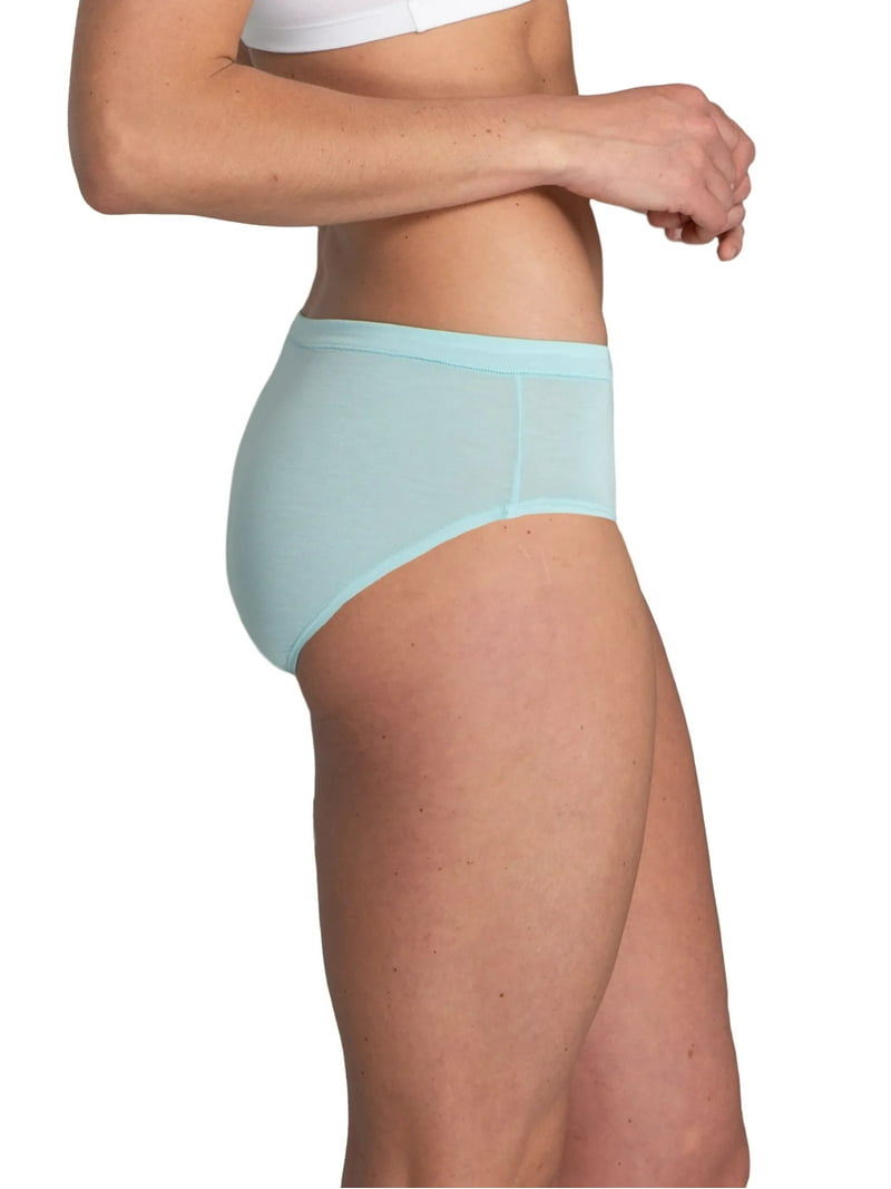 Fruit of the Loom Women's Beyondsoft Ultra-Soft Modal 6-Pack Hi