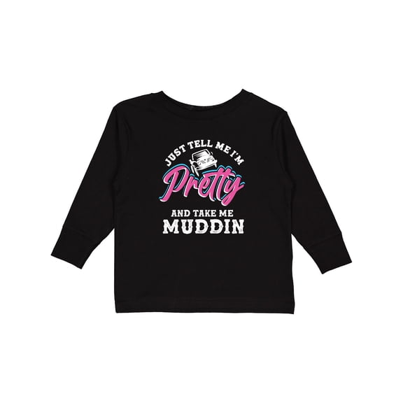 Inktastic Off Roading Mudding Gift for Her Girls Long Sleeve Toddler T-Shirt