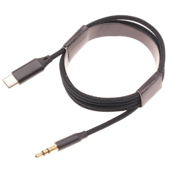 Aux Cable USB-C to 3.5mm for Samsung Galaxy A15 5G/A24/A25 5G/A34 5G/A35 5G/A54 5G - Audio Cord Car Stereo Aux-in Adapter Speaker Jack Wire Braided TYPE-C
