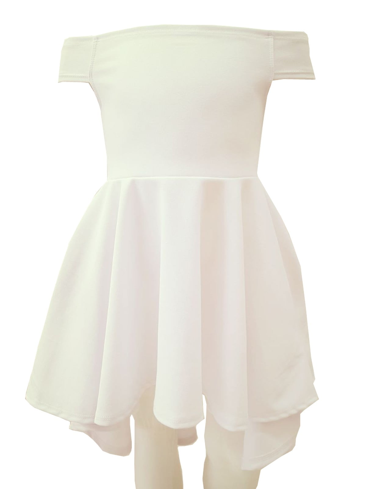 black white mini dress