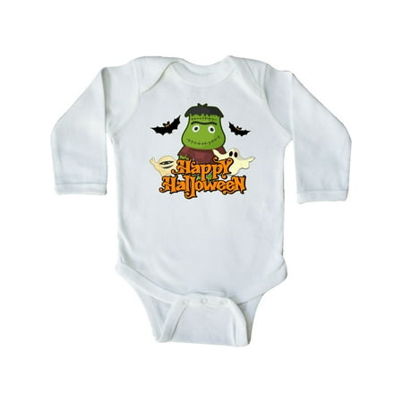 

Inktastic Halloween Monster Gift Baby Boy or Baby Girl Long Sleeve Bodysuit