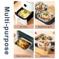 thumbnail image 7 of 30-Pack Disposable Aluminum Foil Pans for Baking and Roasting, Oven Safe Trays for BBQ, Pizza and Meal Prep, Easy Clean Up(Silver,8"), 7 of 7