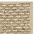 thumbnail image 6 of SAFAVIEH Natural Fiber Garret Solid Seagrass Area Rug, Natural/Beige, 3' x 5', 6 of 7