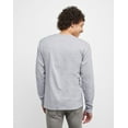 thumbnail image 3 of Hanes Long Sleeve T-Shirt Men's Cotton Tee Essentials Midweight Crewneck S-3XL, 3 of 5