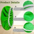 thumbnail image 3 of 8 Pcs Reusable Mop Pads Compatible with SwifferSweeper Mop, Wet and Dry Flat mop Cover, Washable Pads for Surface/Hardwood Floor Cleaning (Mop is Not Included), 3 of 6