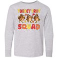 thumbnail image 3 of Inktastic Turkey Trot Squad Thanksgiving Long Sleeve Youth T-Shirt, 3 of 5