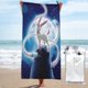 thumbnail image 1 of Toalla de playa S-Ylveon, suave, de secado rápido, resistente a la arena, para piscina, yoga, gimnasio, camping, toallas de baño ligeras, regalo para niños, niñas, niños y adultos, 31,5 x 63 pulgadas, 1 of 8