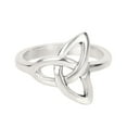 thumbnail image 2 of Sterling Silver Wicca Triquetra Ultimatum Ring Size 10, 2 of 5