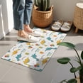 thumbnail image 4 of White Cartoon Dinosaurs Birthday Pattern Door Rugs,Washable Non Slip Door Mats Indoor,Decorative Door Mats,Entry Mat Indoor for Entrance,Bedroom,Kitchen,Bathroom,16"x24", 4 of 6