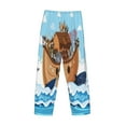 thumbnail image 5 of Bingfone Animals On Noah'S Ark Mens All Over Print Sleep Pajama Pants-Xx-Large, 5 of 9