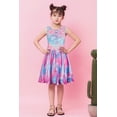 thumbnail image 2 of Aideaone Girls Dress Kids Sleeveless Mermaid Birthday Sundress for 4-13 Years, 2 of 6