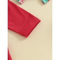 thumbnail image 6 of Newborn Baby Girls My First Christmas Outfits Ruffle Romper Tree/Snowflake Pants Headband Set 3Pcs Cute Chirstmas Clothes, 6 of 8