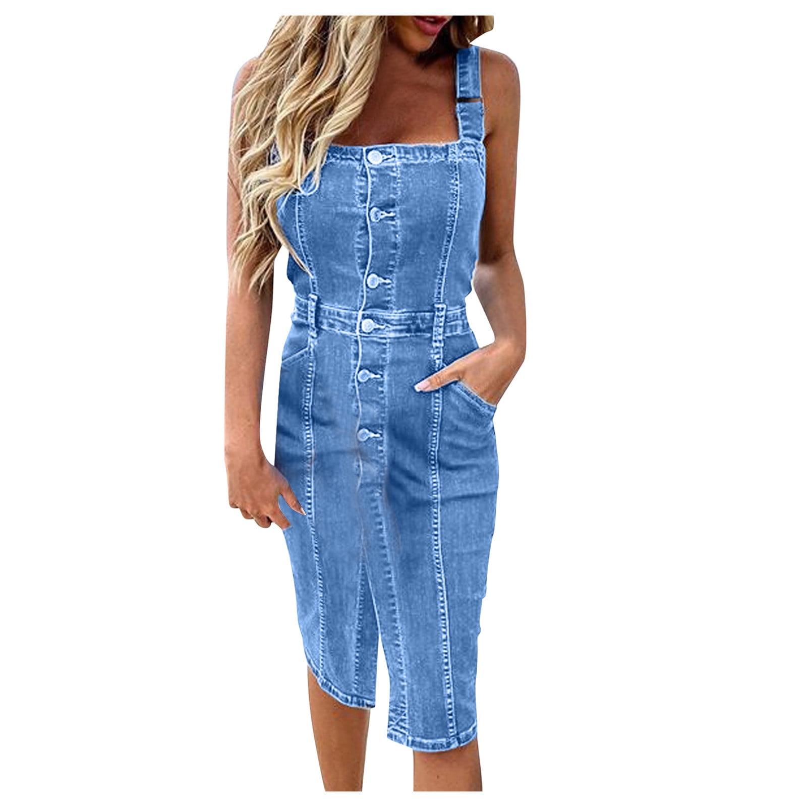 Mnycxen Women'S Plus Size Button Casual 
