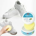 thumbnail image 2 of Bdday Sofa Cleaner Shoes Multifunctional Cleaning Cream, Small White Shoe Cleaning Cream 120g, Sports Shoe Special Cleaning Brush Shoe Cleaning Agent Carpet Cleaner, 2 of 7