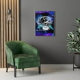 thumbnail image 6 of Aquarius Zodiac Horoscope Sign Constellation Canvas Print Astrology Home Decor Ready to Hang Artwork Unframed, 6 of 9