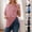Black, variant on Women Short Sleeve Tops Side Snap Velcro Shoulder Post Surgery Soft For Medical Wear Medical Tops Black