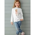thumbnail image 2 of Little Girl With Bunny Long Sleeve Toddler -Image by Shutterstock,  3 Toddler, 2 of 4