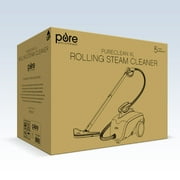 منظف البخار Pure Enrichment PureClean XL – جهاز بخار احترافي متعدد الأغراض ومتين بسعة 1.5 لتر، 17 ملحقًا، تنظيف عميق خالٍ من المواد الكيميائية للأرضيات والمفروشات والنوافذ والجص والسيارات والمزيد