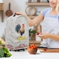 thumbnail image 3 of HELLHERO Blender Dust Cover for Kitchen Home & Home Kitchen 1Pcs Rooster and Sunflower Pattern, 3 of 6