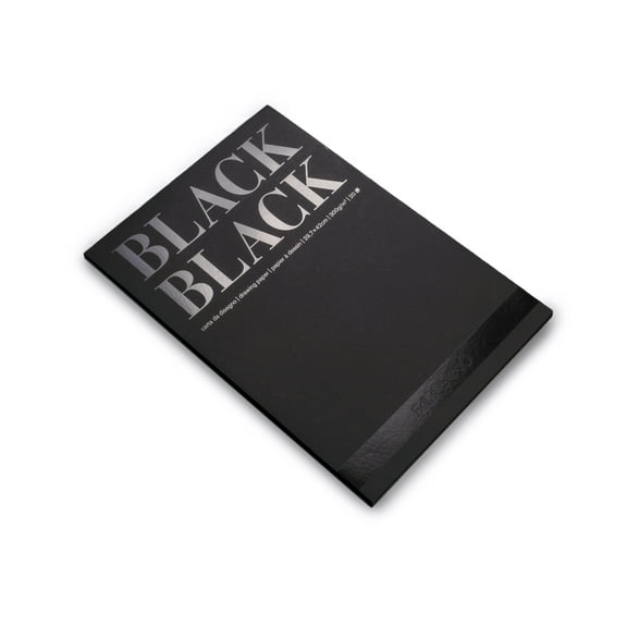Fabriano Black Black Pad, 11.75" x 16.5"