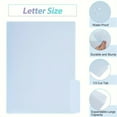 thumbnail image 2 of ENIYUU 18 pcs 6 Pastel Colors  1/3 Cut Tab Letter Size  8.5 x 11.6 Inches Colored File Folders Classic Manila Folders Plastic Folders  Office Supplies File Folders, 2 of 7