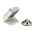 thumbnail image 3 of Silver Building Block Lapel Pin Block King Brick Enamel Pin Wedding Groomsmen Pin Brick Pin Engineer Gift Builder Pin Nerd Gift, 3 of 8