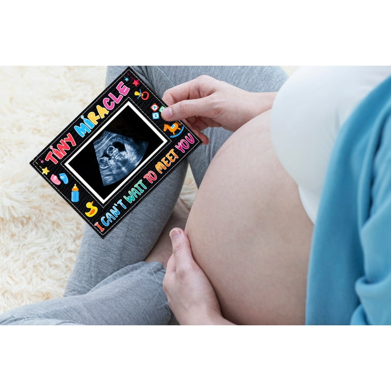 WaaHome Baby Sonogram Picture Frame,1st Ultrasound Photo Frame
