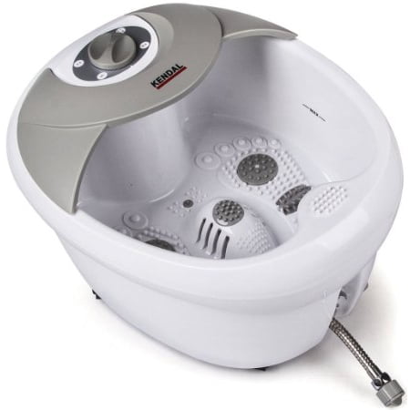 Sport Spa Foot Kit - All in one foot spa bath massager w/ heat HF vibration infrared O2 bubbles SI-FB09