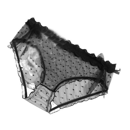 

Print A Piece Black Plus Size Panties (Women s)