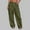 Green, variant on Women's Casual High Waisted Loose Wide Leg Pants Style Comfortable Everyday Wear Petite Pants for Women Work Casual Womens Pants Casual Work Elastic Waist Loose Pants for Women Casual Summer