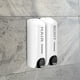 thumbnail image 3 of Dispensador de 350ML Wdftyju ducha y Loción Versátil para Baño Lavabo doble blanco, 3 of 6