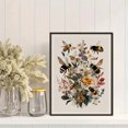 thumbnail image 2 of Toile Murale Florale d'Abeille 15,75 X 11,81 Pouces, 2 of 8