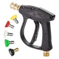 thumbnail image 1 of Pistola de lavado a alta presión, 3000 PSI máx. con boquillas de conexión rápida de 5 colores Conector de manguera M22, 1 of 5