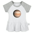 thumbnail image 1 of Nature Mars Planet Pattern Dresses For Baby, Newborn Babies Skirts, Infant Princess Dress, 0-24M Kids Graphic Clothes (Gray Raglan Dresses, 6-12 Months), 1 of 4