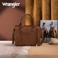 thumbnail image 6 of Montana West Wrangler Aztec Tote Bag for Women Western Shoulder Purse Stylish Top Handle Handbag, Brown, 6 of 7