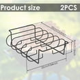 thumbnail image 3 of CHUANK 2 Pcs Supports à Côtes pour Barbecue Antiadhésifs Support de Rôtissage en Fer Réutilisable Support de Rôtissage de Dinde Robuste Accessoires Pratiques pour Griller et Fumer, 3 of 9