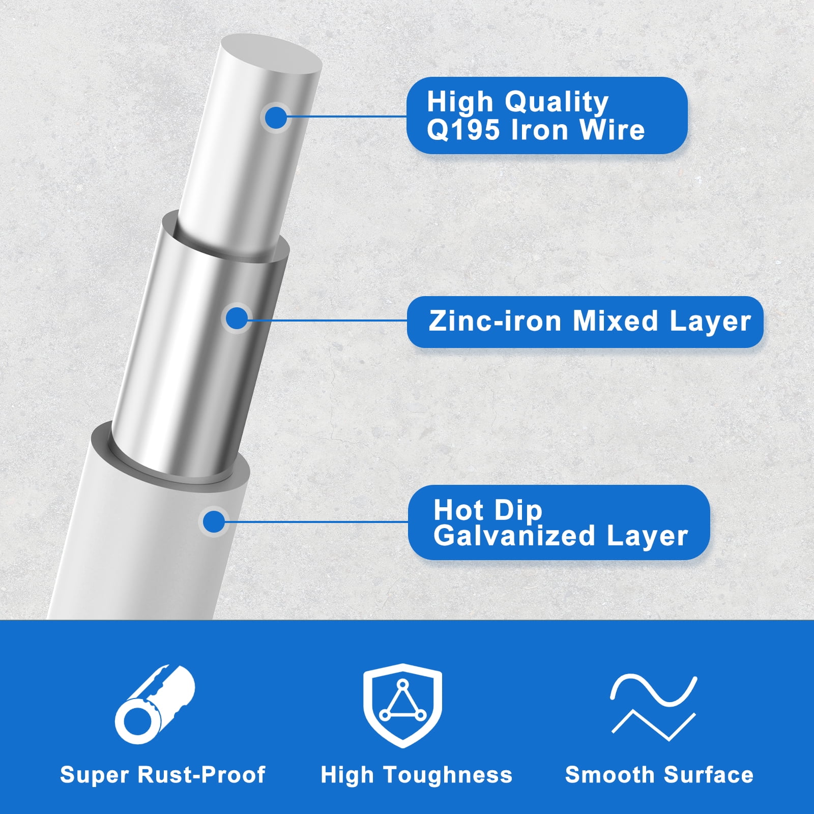 Hardware Cloth 1/2 in 60 in x 100 ft 19 Ga Chicken Wire Mesh Roll Galvanized Wire Mesh Roll Tree Guard Wire Fence