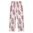 thumbnail image 2 of FORMRS Kids Pajama Pants with Pockets Size 6-8Y Boys Lounge Sleep Bottoms, Pink Ice Cream, 2 of 8