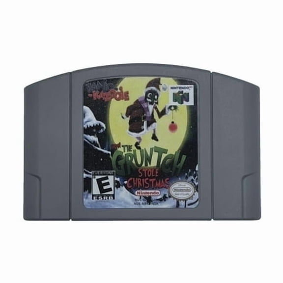 Banjo Kazooie: Gruntch Stole Christmas N64 Game