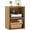 Natural, variant on 2-Cube Bookcase, Floor Standing Open Bookshelf, 5-Position Adjustable Shelf, Modern Display Shelf, Anti-Toppling Kits, Cubby Storage Organizer for Living Room Study Office (1, White)