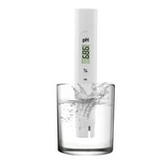 Htwon PH Meter Portable for Water Hyroporics Pool Digital Tester Pen Batteries Included PH Testing Water Quality Test Pen, White