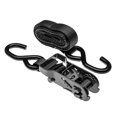 thumbnail image 5 of 1in x 10' Black Ratchet Straps with S-Hooks - Pack of 4, 5 of 5