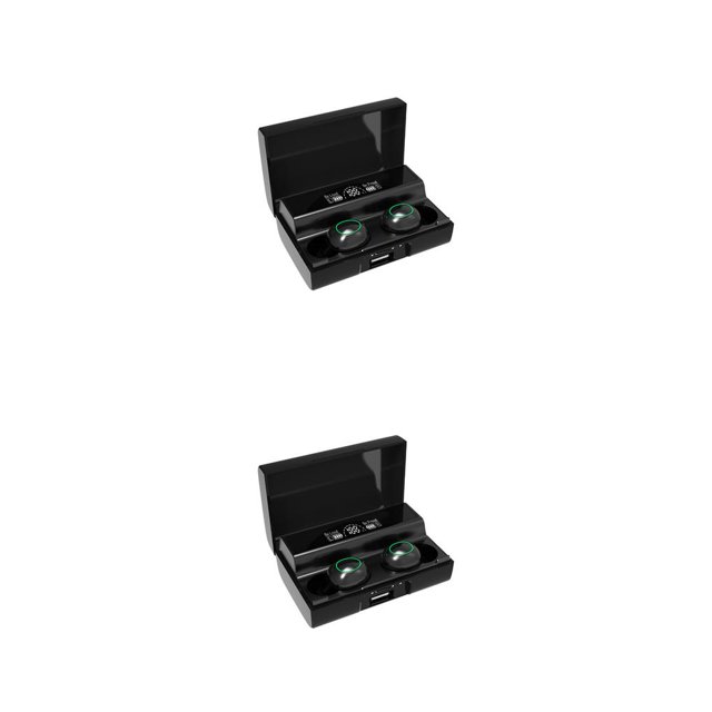 Inteprter Auriculares 5.1 compatibles con Bluetooth Auriculares IPX5 Auriculares de música recargables digitales HiFi de baja latencia de Type1 NO1