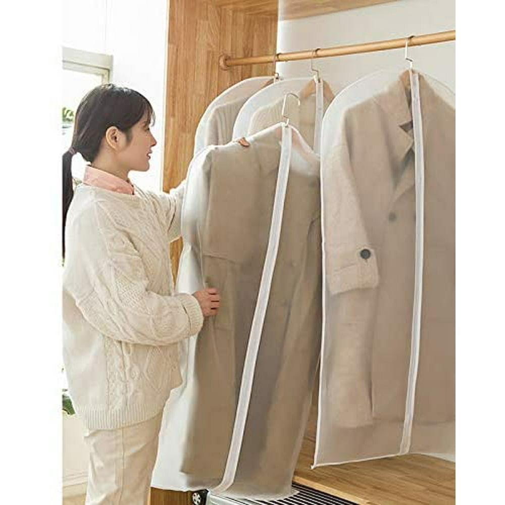 clear garment bags wholesale